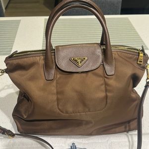 ❌SOLD❌Prada Logo Plate Nylon Bag